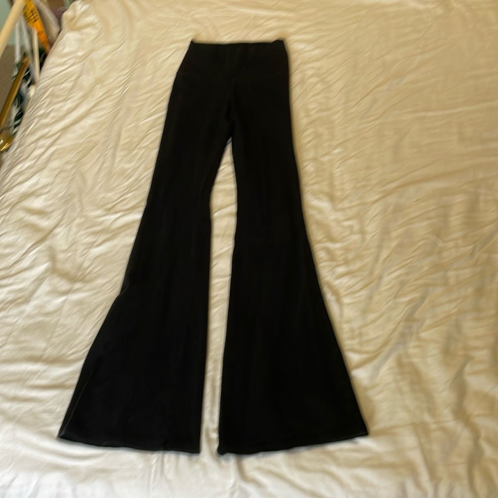 Wild Fable Black High-Rise Flared Leggings